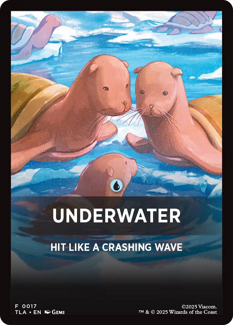 Underwater Theme Card [Avatar: The Last Airbender Tokens] | Empire Gaming NC