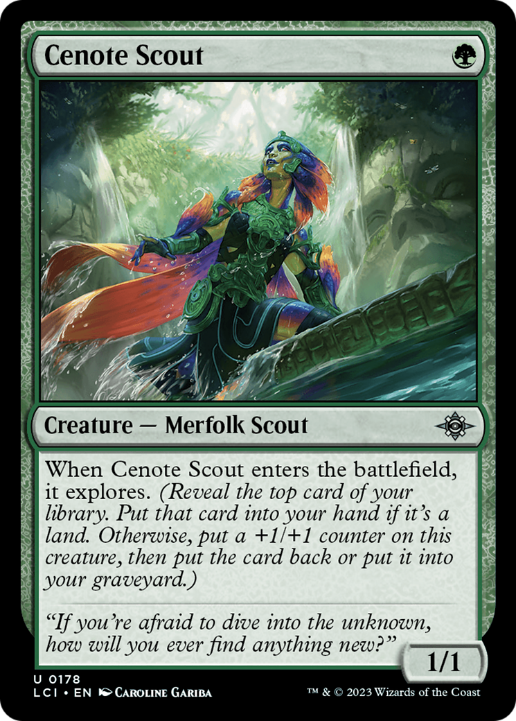 Cenote Scout [The Lost Caverns of Ixalan] | Empire Gaming NC