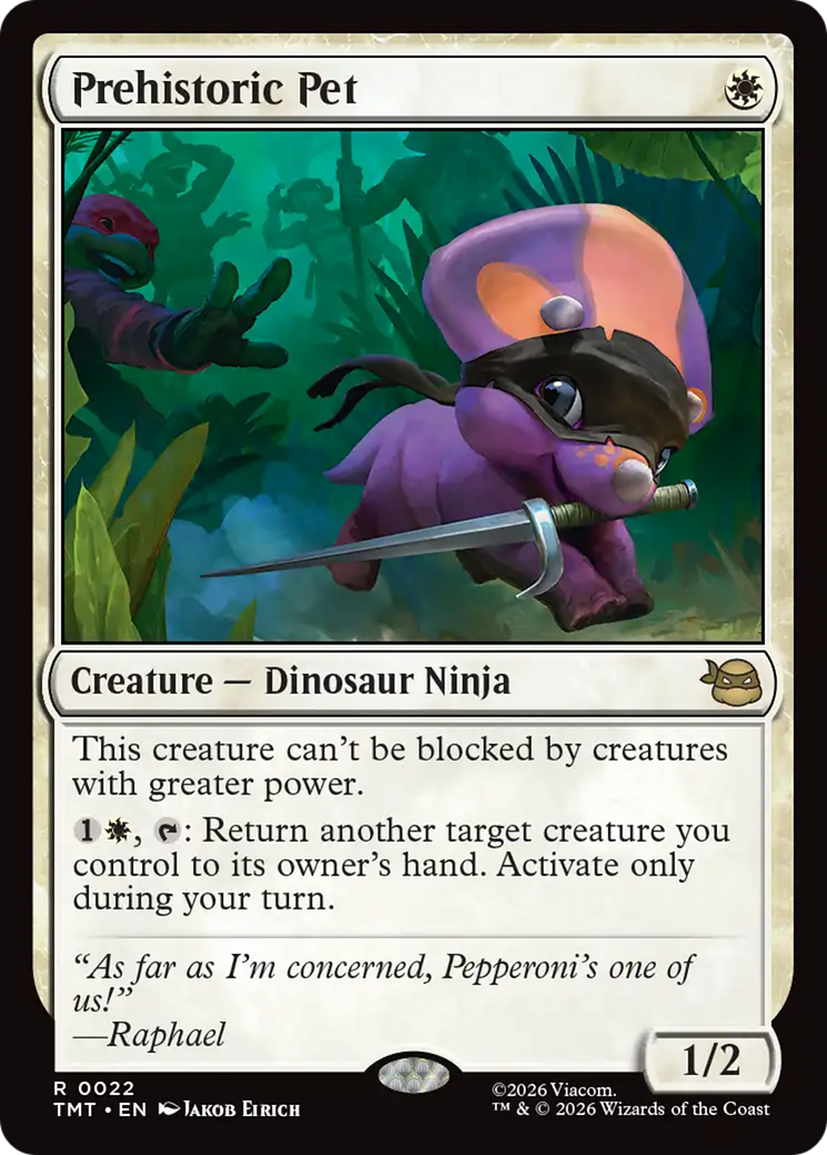 Prehistoric Pet [Teenage Mutant Ninja Turtles] | Empire Gaming NC