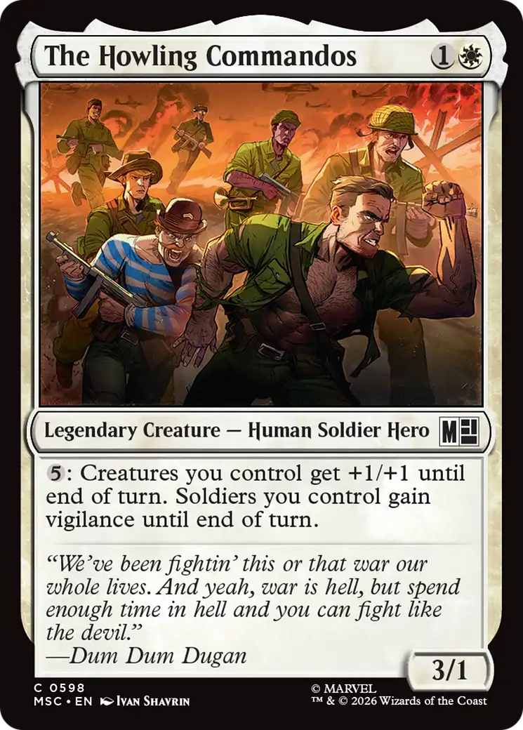The Howling Commandos [Marvel Super Heroes Commander] | Empire Gaming NC