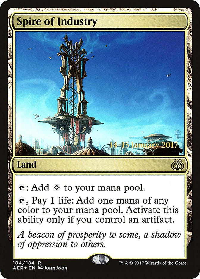 Spire of Industry [Aether Revolt Prerelease Promos] | Empire Gaming NC