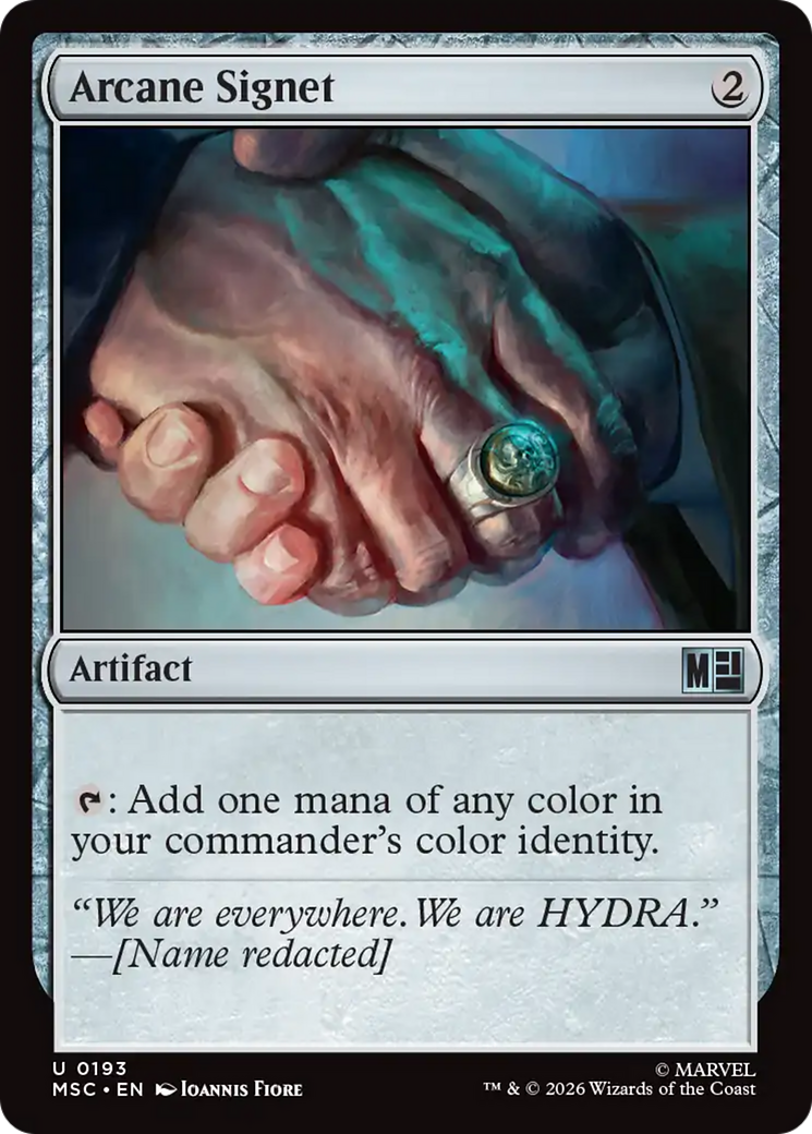 Arcane Signet (0193) [Marvel Super Heroes Commander] | Empire Gaming NC