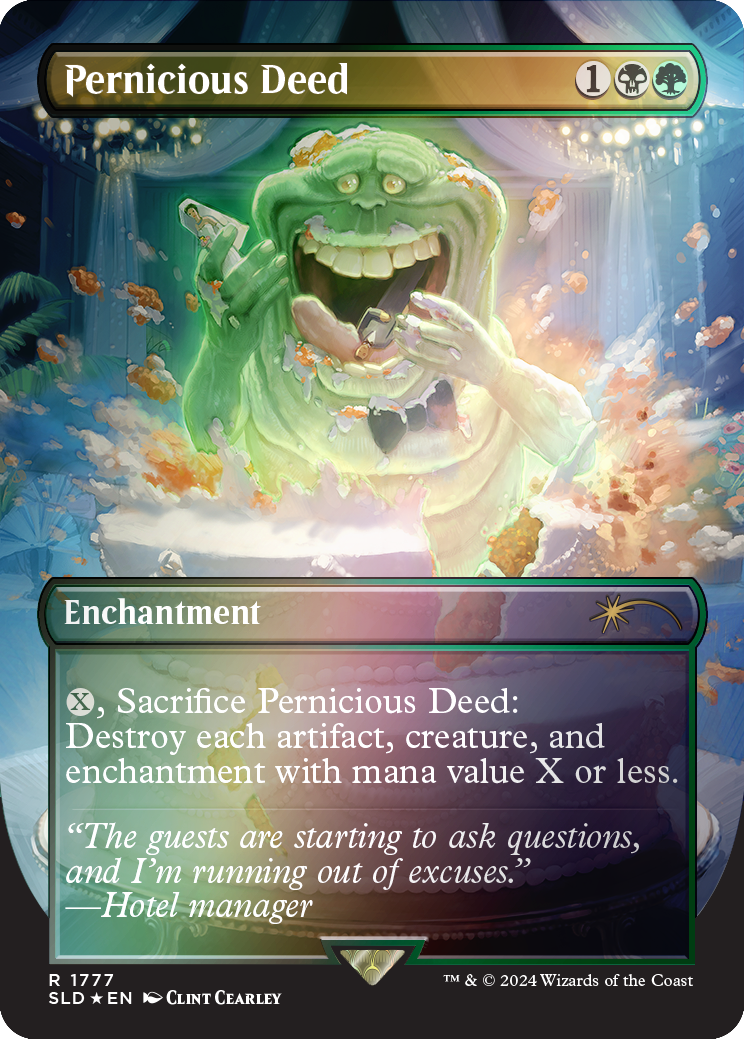 Pernicious Deed (Rainbow Foil) [Secret Lair Drop Series] | Empire Gaming NC