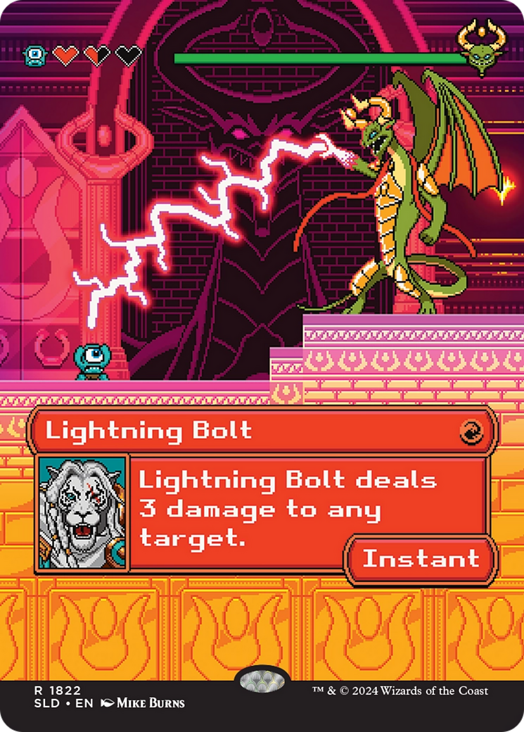 Lightning Bolt (1822) (Rainbow Foil) [Secret Lair Drop Series] | Empire Gaming NC