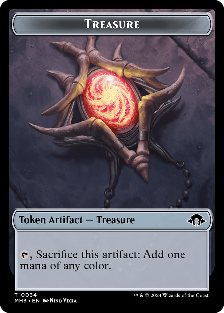 Treasure Token [Modern Horizons 3 Tokens] | Empire Gaming NC