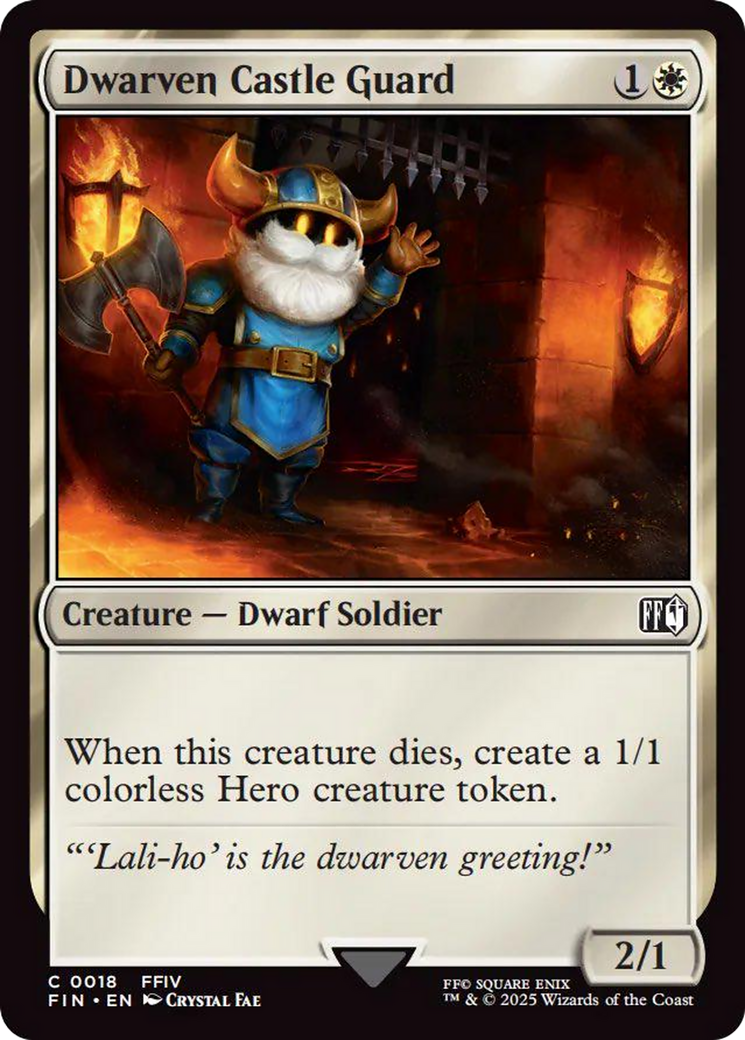 Dwarven Castle Guard [FINAL FANTASY] | Empire Gaming NC