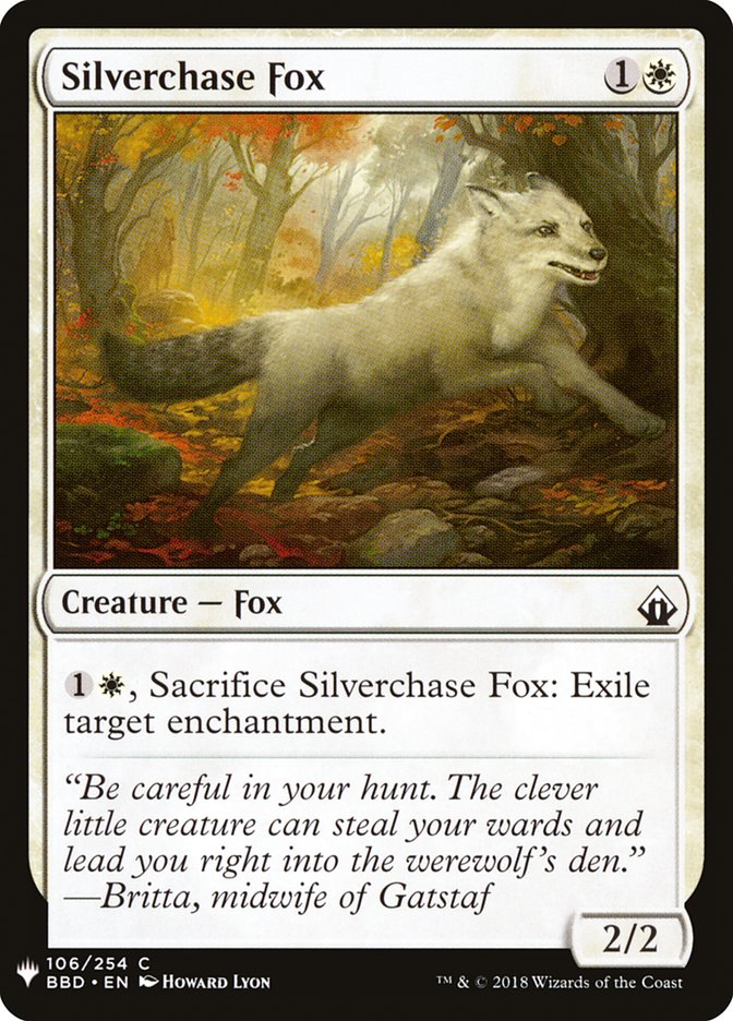 Silverchase Fox [Mystery Booster] | Empire Gaming NC