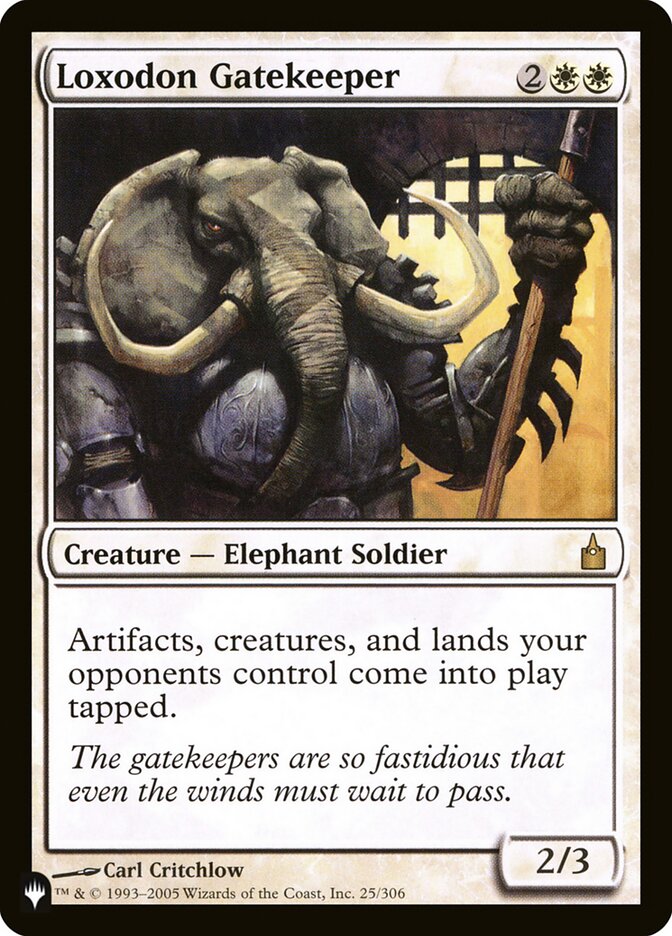 Loxodon Gatekeeper [The List] | Empire Gaming NC