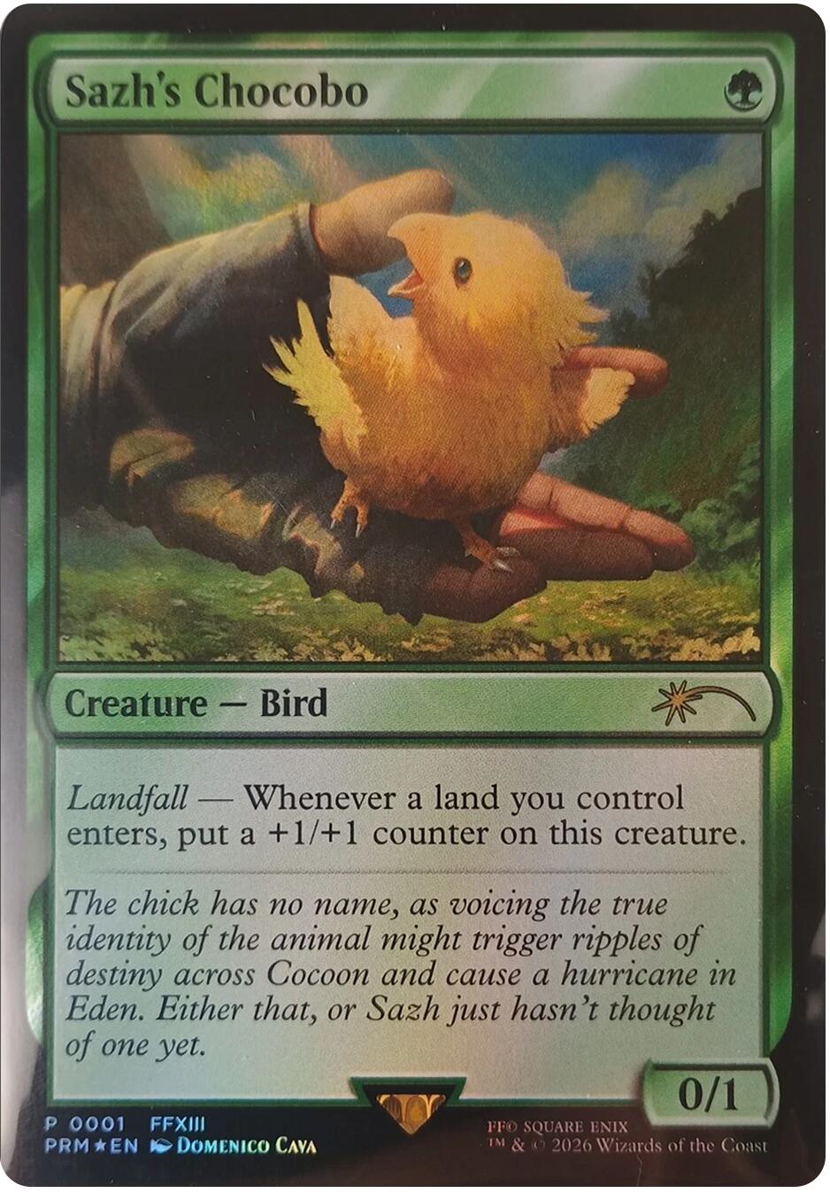 Sazh's Chocobo [FINAL FANTASY Promos] | Empire Gaming NC