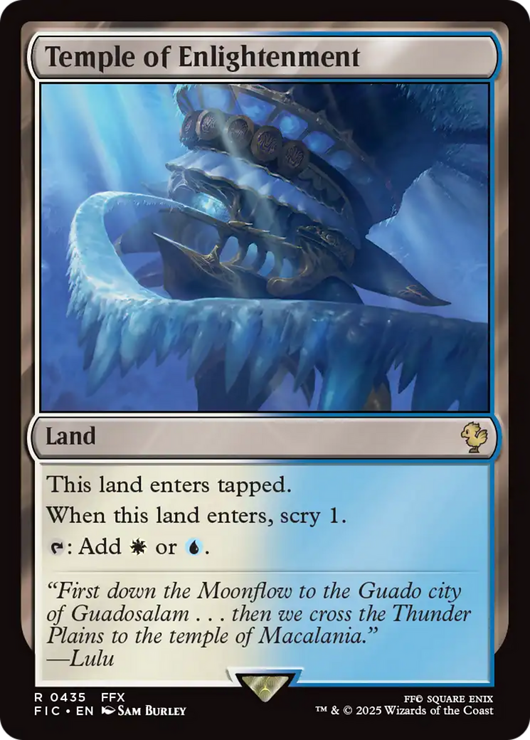 Temple of Enlightenment [FINAL FANTASY Commander] | Empire Gaming NC