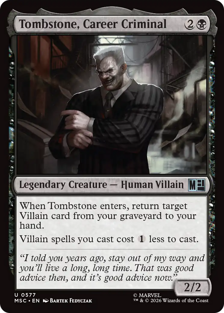 Tombstone, Career Criminal [Marvel Super Heroes Commander] | Empire Gaming NC