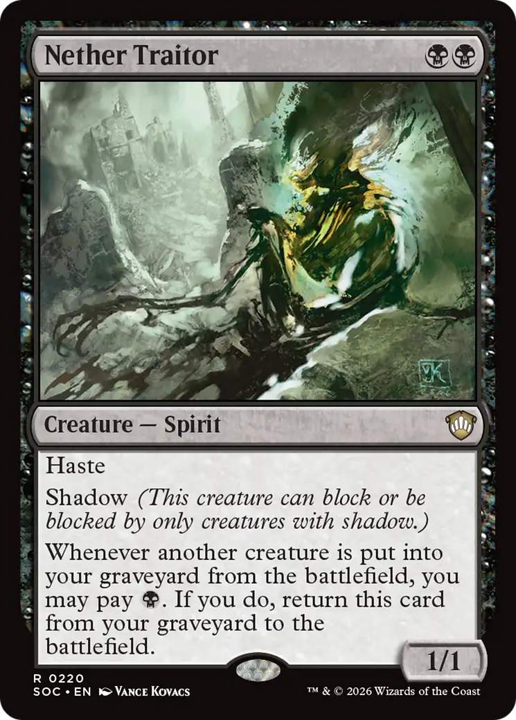 Nether Traitor [Secrets of Strixhaven Commander] | Empire Gaming NC