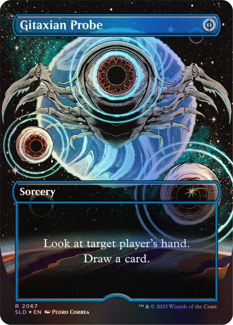Gitaxian Probe (2067) (Rainbow Foil) [Secret Lair Drop Series] | Empire Gaming NC