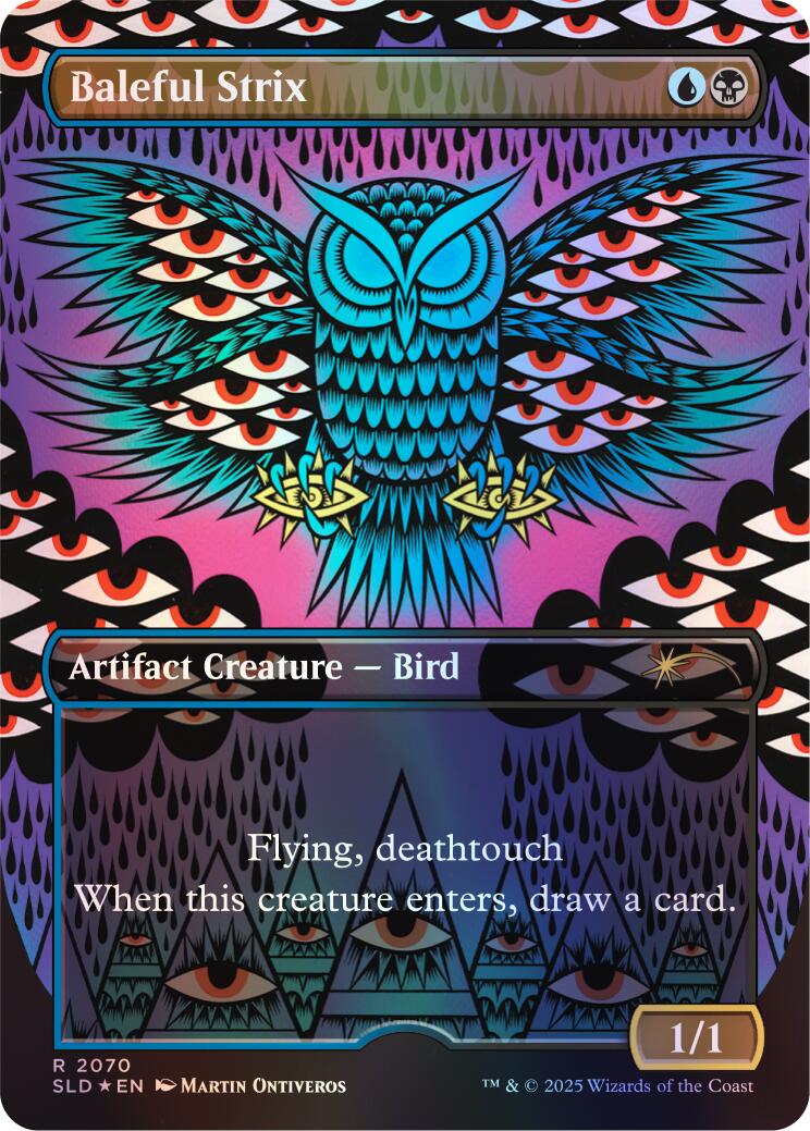 Baleful Strix (2070) (Rainbow Foil) [Secret Lair Drop Series] | Empire Gaming NC
