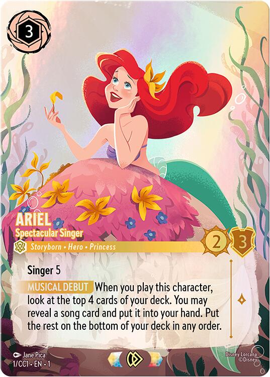 Ariel - Spectacular Singer (1) [Promo Cards] | Empire Gaming NC