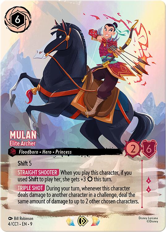 Mulan - Elite Archer (4) [Promo Cards] | Empire Gaming NC