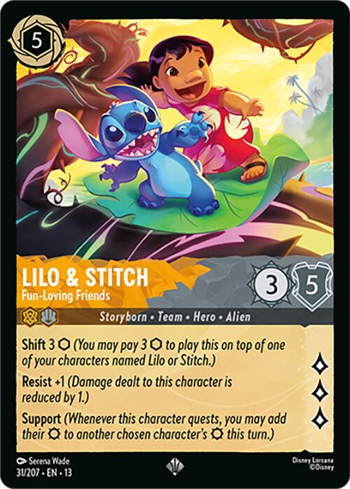 Lilo & Stitch - Fun-Loving Friends (31/204) [Attack of the Vine!] | Empire Gaming NC