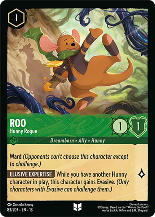 Roo - Hunny Rogue (83/204) [Attack of the Vine!] | Empire Gaming NC