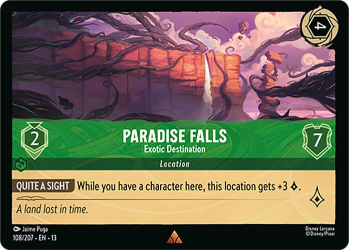 Paradise Falls - Exotic Destination (108/204) [Attack of the Vine!] | Empire Gaming NC