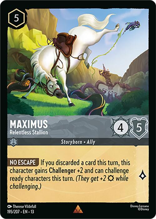 Maximus - Relentless Stallion (195/204) [Attack of the Vine!] | Empire Gaming NC