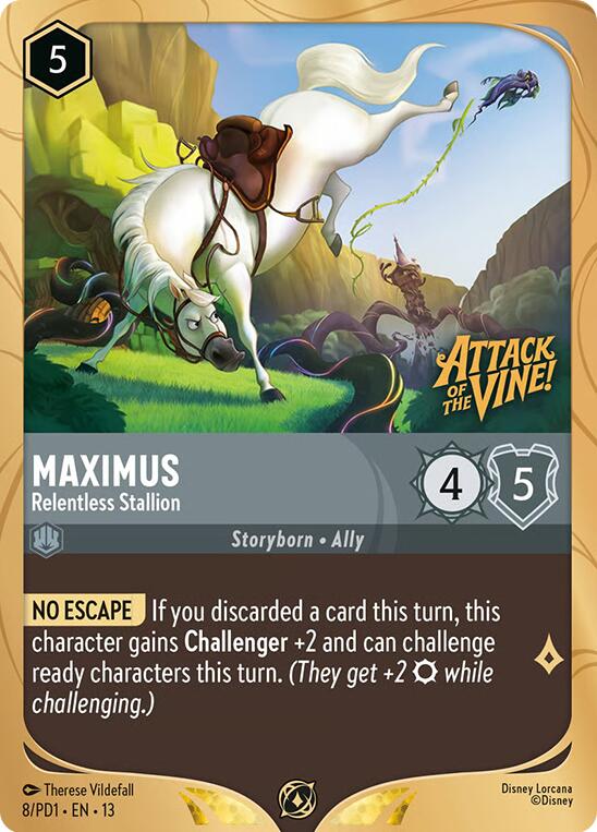 Maximus - Relentless Stallion (8) [Promo Cards] | Empire Gaming NC