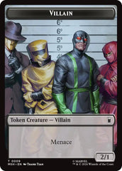 Villain // Robot Villain Double-Sided Token (009//020) [Marvel Super Heroes Tokens] | Empire Gaming NC