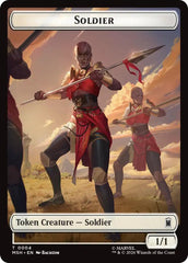 Soldier // Insect Double-Sided Token [Marvel Super Heroes Tokens] | Empire Gaming NC