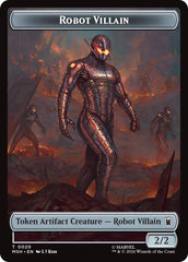 Hero // Robot Villain Double-Sided Token [Marvel Super Heroes Tokens] | Empire Gaming NC