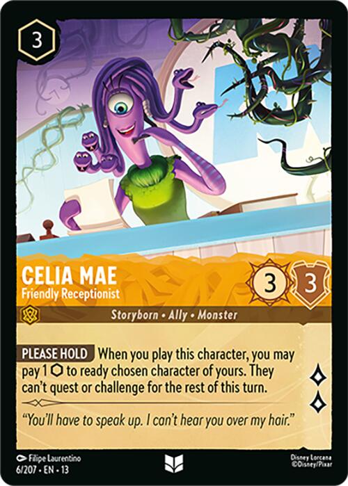 Celia Mae - Friendly Receptionist (6/207) [Attack of the Vine!] | Empire Gaming NC