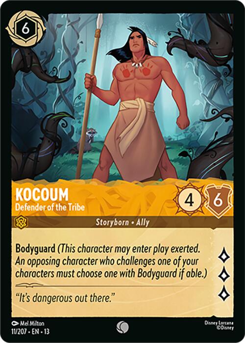 Kocoum - Defender of the Tribe (11/207) [Attack of the Vine!] | Empire Gaming NC