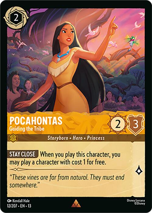 Pocahontas - Guiding the Tribe (12/207) [Attack of the Vine!] | Empire Gaming NC