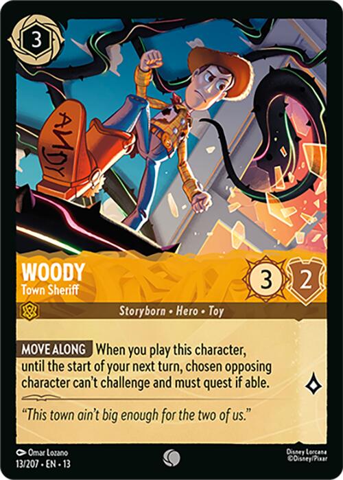 Woody - Town Sheriff (13/207) [Attack of the Vine!] | Empire Gaming NC