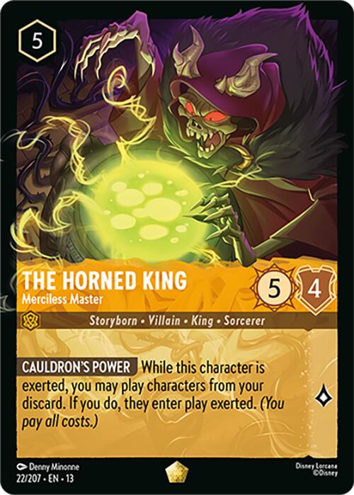 The Horned King - Merciless Master (22/207) [Attack of the Vine!] | Empire Gaming NC