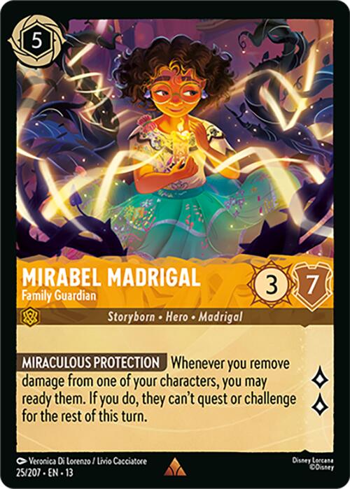 Mirabel Madrigal - Family Guardian (25/207) [Attack of the Vine!] | Empire Gaming NC