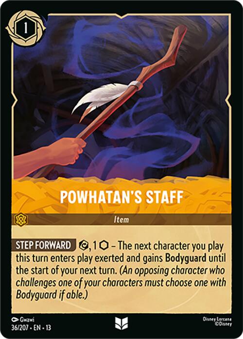 Powhatan's Staff (36/207) [Attack of the Vine!] | Empire Gaming NC