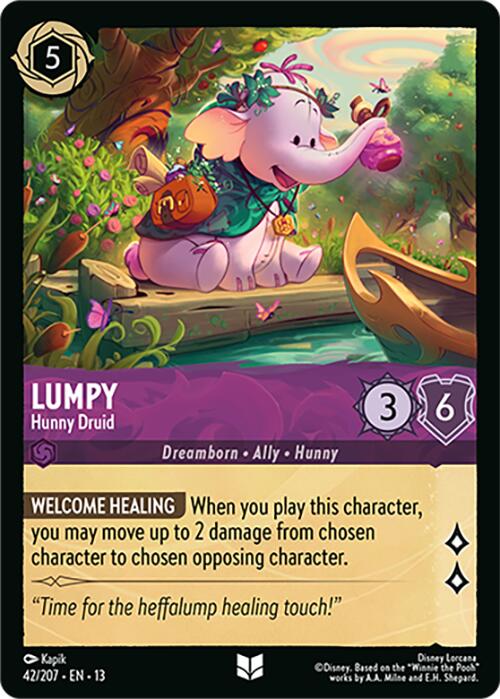 Lumpy - Hunny Druid (42/207) [Attack of the Vine!] | Empire Gaming NC