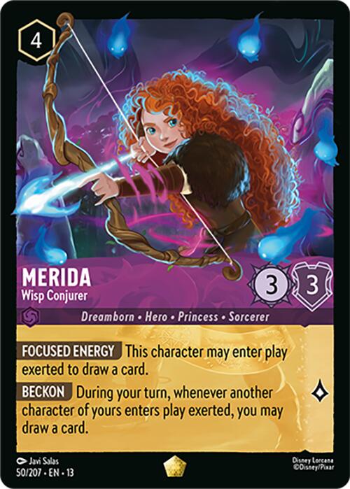 Merida - Wisp Conjurer (50/207) [Attack of the Vine!] | Empire Gaming NC