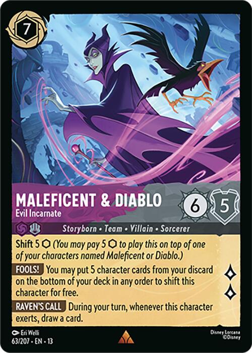 Maleficent & Diablo - Evil Incarnate (63/207) [Attack of the Vine!] | Empire Gaming NC