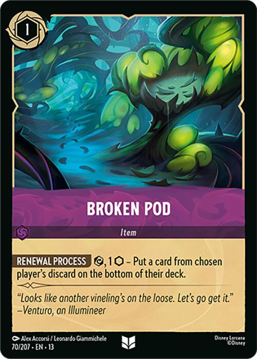Broken Pod (70/207) [Attack of the Vine!] | Empire Gaming NC