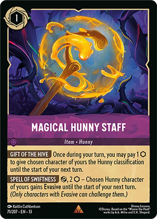 Magical Hunny Staff (71/207) [Attack of the Vine!] | Empire Gaming NC