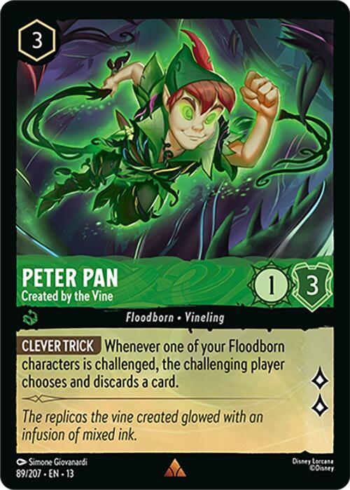 Peter Pan - Created by the Vine (89/207) [Attack of the Vine!] | Empire Gaming NC