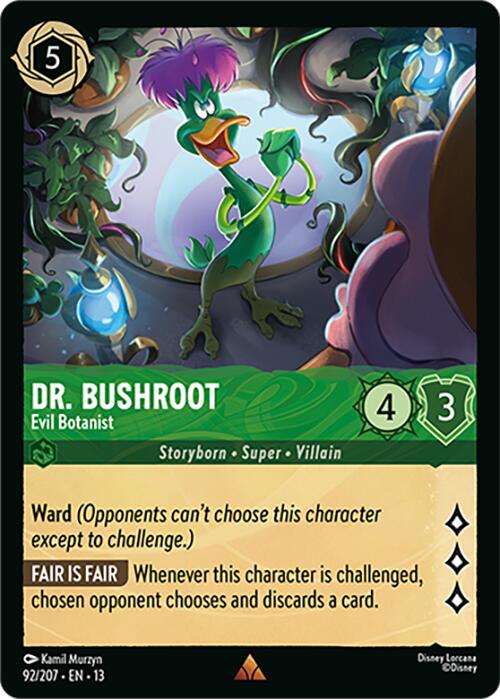 Dr. Bushroot - Evil Botanist (92/207) [Attack of the Vine!] | Empire Gaming NC