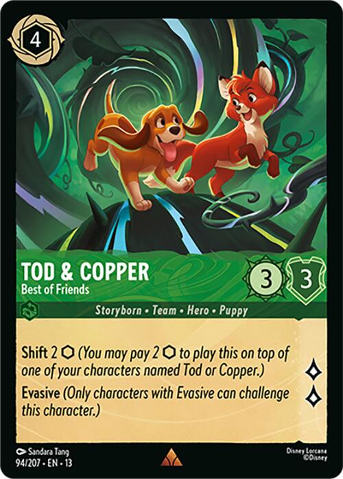 Tod & Copper - Best of Friends (94/207) [Attack of the Vine!] | Empire Gaming NC