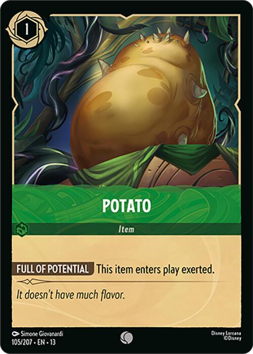 Potato (105/207) [Attack of the Vine!] | Empire Gaming NC