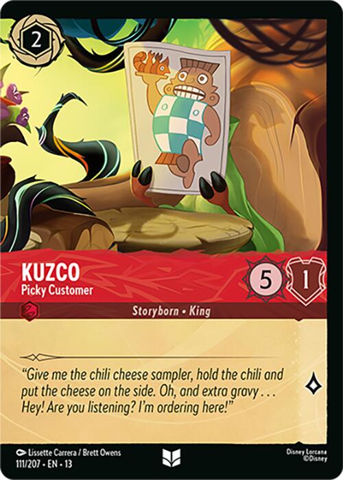 Kuzco - Picky Customer (Foil) (111/204) [Attack of the Vine!] | Empire Gaming NC