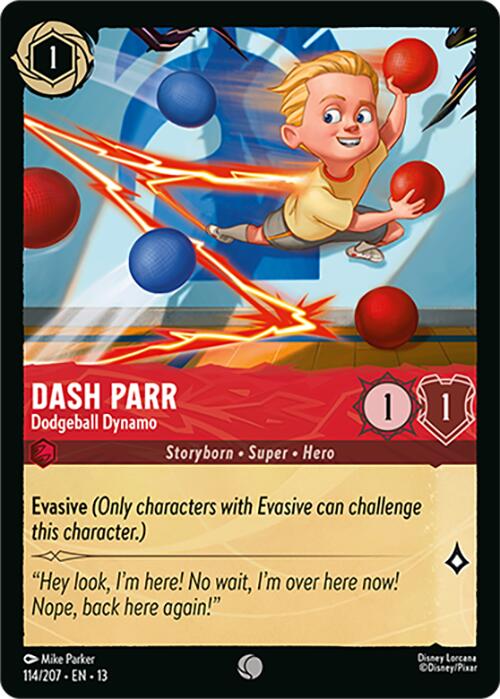 Dash Parr - Dodgeball Dynamo (114/207) [Attack of the Vine!] | Empire Gaming NC
