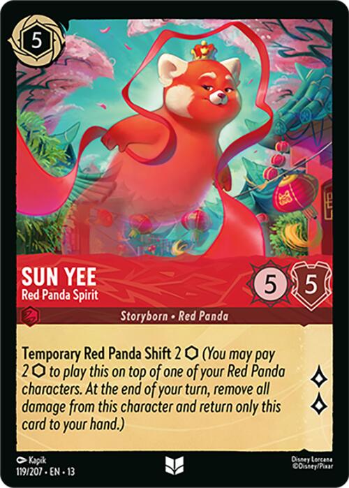 Sun Yee - Red Panda Spirit (119/207) [Attack of the Vine!] | Empire Gaming NC