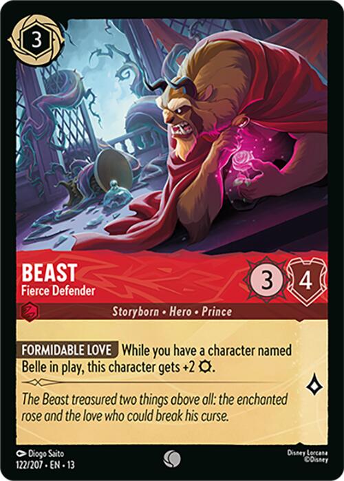 Beast - Fierce Defender (122/207) [Attack of the Vine!] | Empire Gaming NC