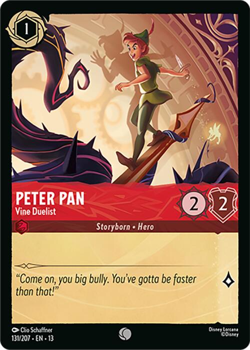 Peter Pan - Vine Duelist (131/207) [Attack of the Vine!] | Empire Gaming NC
