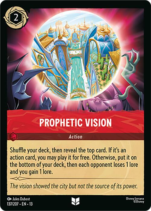 Prophetic Vision (137/207) [Attack of the Vine!] | Empire Gaming NC